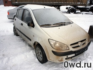 Битый автомобиль Hyundai Getz