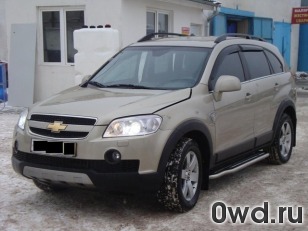 Битый автомобиль Chevrolet Captiva